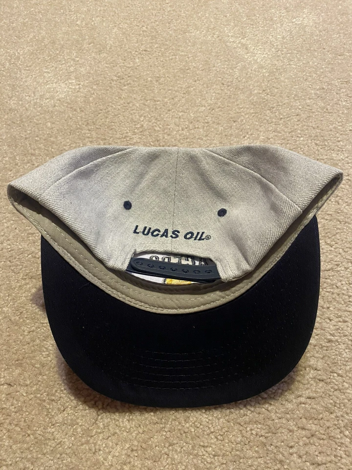 Бейсболка Indiana Pacers; регулируемая; серая с синими полями; Lucas Oil Collab - Изображение 2 из 3