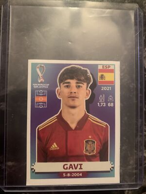 Gavi Rookie 2022 FIFA World Cup To Qatar Sticker