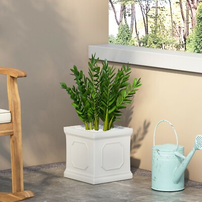 Greg Outdoor Cast Stone Planter