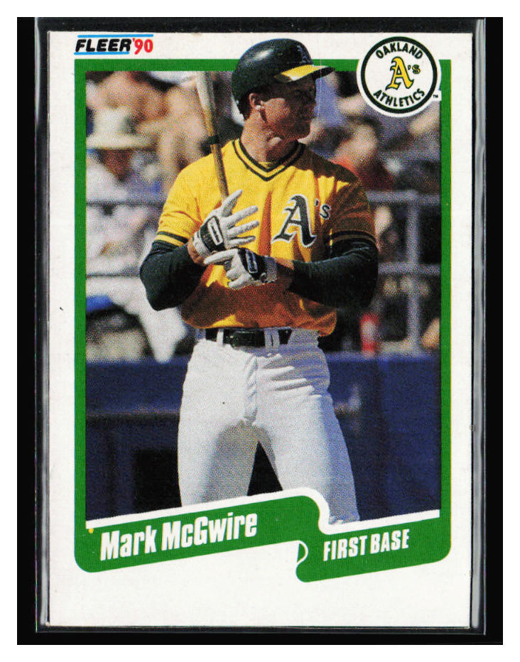 1990 Fleer #C-20 Mark McGwire