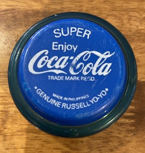 Coca-Cola YoYo Genuine Russell Blue Super Yo-Yo ...
