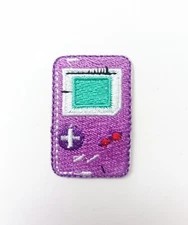 purple video game Embroidered iron on Patch  3673
