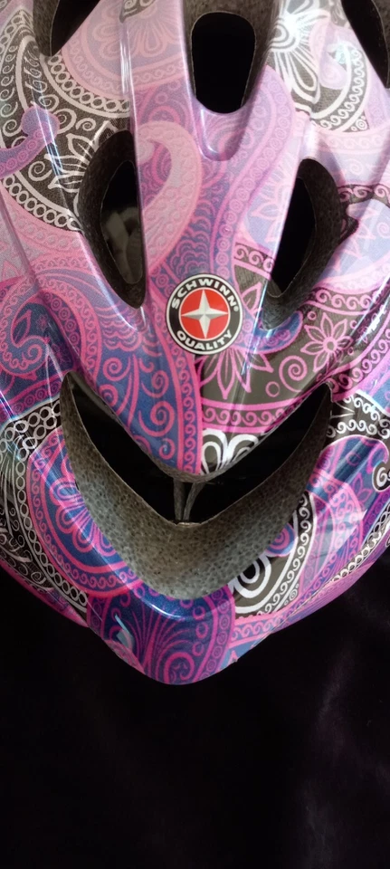 Casco de bicicleta Schwinn Thrasher ligero púrpura cachemira ajustable para mujer adulto Foto 3 de 4