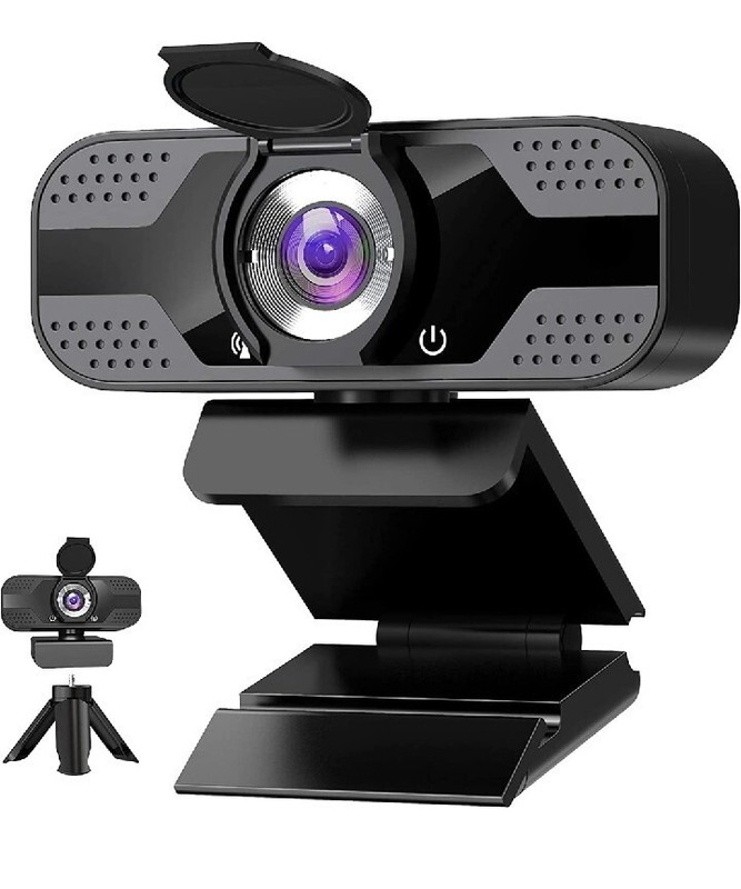 1080P HD Webcam with Microphone USB Streaming Web Camera for PC/Computer/Desktop