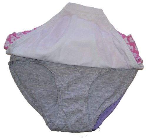 Rene Rofe Girl 5 Pack Pair Super Soft Cotton Bikini Underwear L 10-12 - Picture 3 of 7