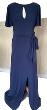 Coast Navy Maxi Dress BNWT Size 10