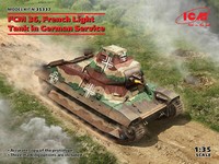 Icm 35337 - Fcm 36 - French Light Tank In German Service