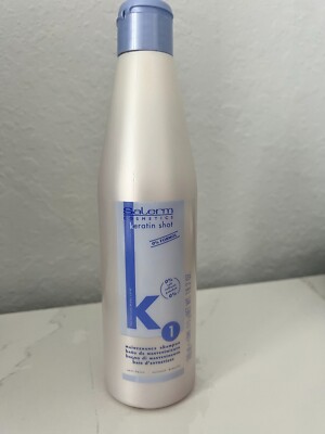 Salerm Keratin Shot 1 Maintenance Shampoo 18.3 oz / 500 ml
