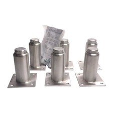 Juego de 6 patas ajustables Perlick originales OEM PE57934 4"-6"