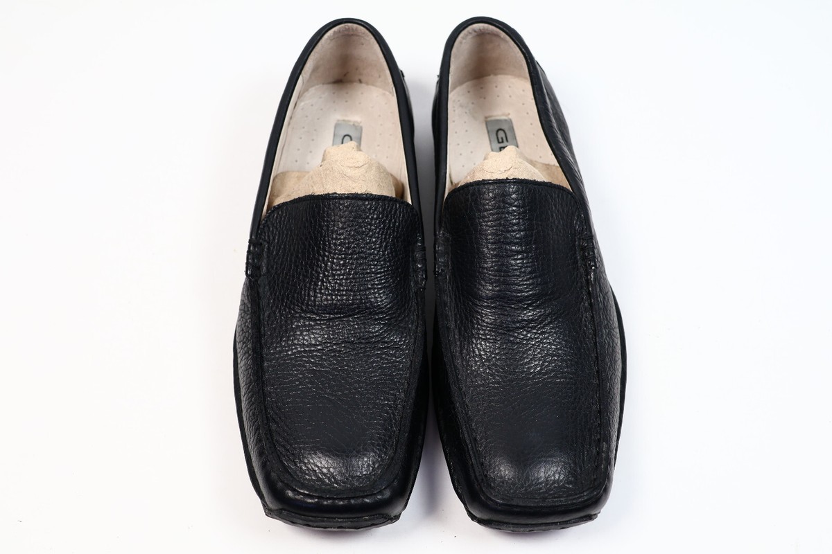 GBX Black Pebbled Leather Loafers SZ 10! NEW! GBX Loafer Black Casual Shoes for Men for sale | eBay main image 4