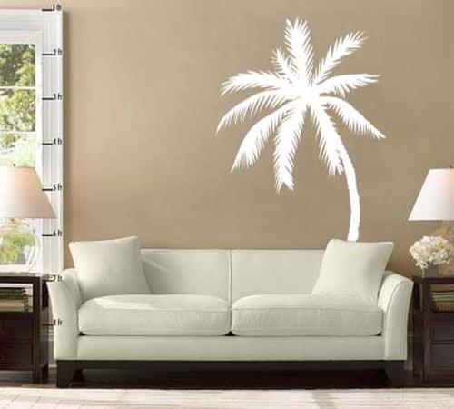 Tall Palm Tree Vinyl Wall Sticker Vinyl Decal