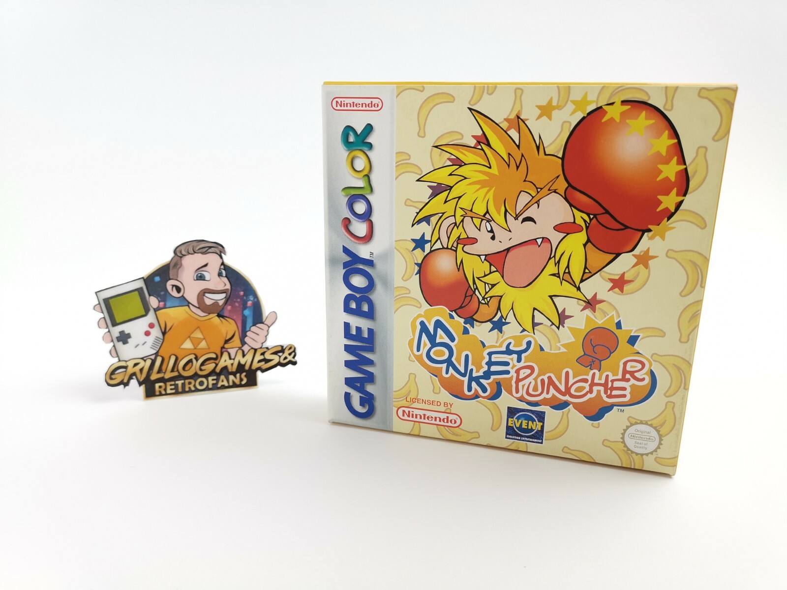 Nintendo Gameboy Color Spiel " Monkey Puncher " Ovp | Pal | GBC online  kaufen | eBay