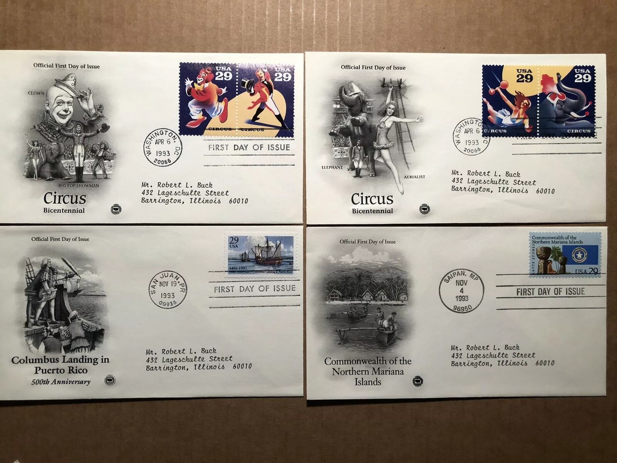 44 DIFFERENT FDC'S FROM 1986-1994 | eBay