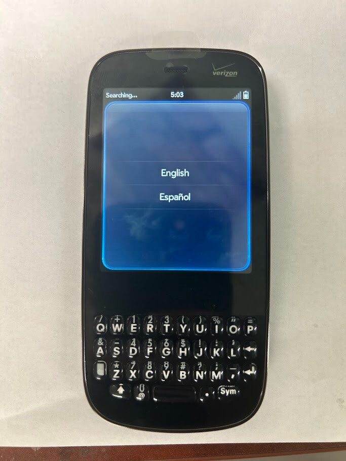 Palm Pixi Plus P121EWW - Black ( Verizon ) webOS Smartphone 3G (Network Ended)