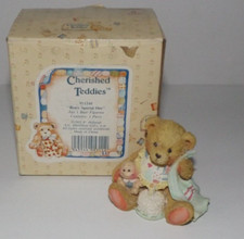 Cherished Teddies Beary Special One Age 1 Bear 1991 Figure 911348