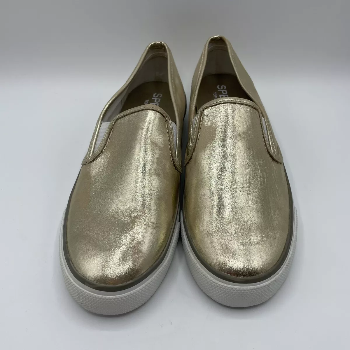 Sperry metallic store slip on