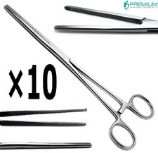 10  Pean Rochester Straight Forceps 8" Hemostat Surgical Premium Instruments