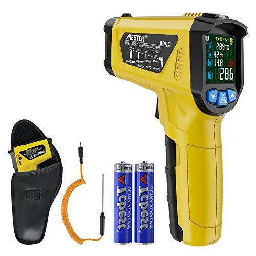 Recensione MESTEK Termometro Infrarossi Digitale Laser 800°C LCD
