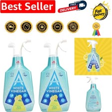 All-Natural Lemon Scented Cleaning Spray - 2x750ml for Powerful Home Cleaning 3.99 per litre