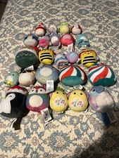 Squishmallow Squishville   Clips  Plushes  ASSORTED CUTE 24 Lot Mini