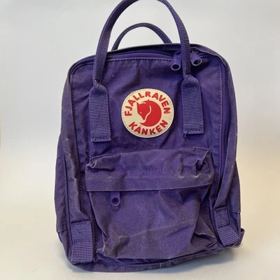 Lilaner Fjalleraven Fjällräven Kanken Rucksack Bag Mini Miniatur Gebraucht Lila - Bild 1 von 3