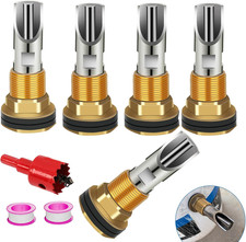 5 Pcs Pig Nipple Waterer for Barrel Kit Stainless Steel Automatic Pig Nipple Dri