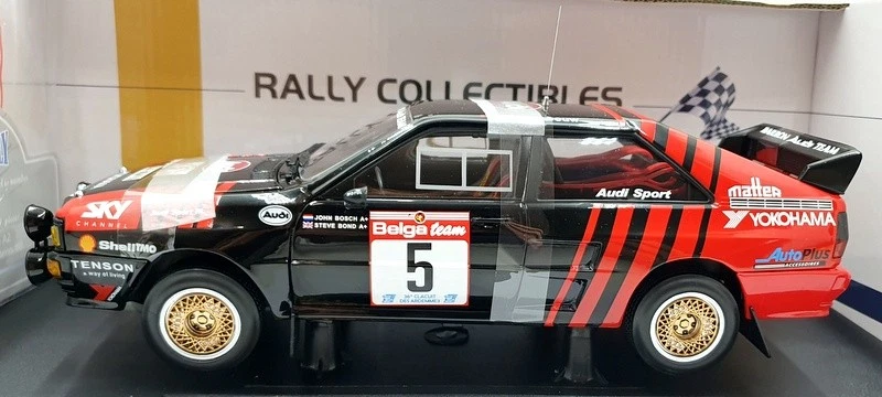 Sun Star escala 1/18 4257 - Audi Quattro A2 Ardenas 1986 #5 Bosch/Bond LE Foto 4 de 4