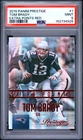 2015 PANINI PRESTIGE EXTRA POINTS RED #1 TOM BRADY PSA 9