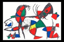 1975 Joan Mir Lithographs Ii - Lithograph X