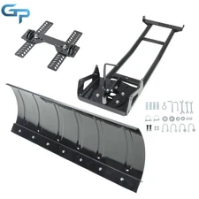 Snow Plow Blade Universal Kit Adjustable 48" ATV Universal For Arctic Cat