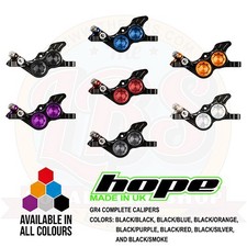 Hope Tech 4 EVO GR4 Brake Complete Calipers H...