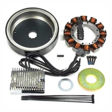 32 Amp Alternator Charging System for 1970-1984 Shovelhead and 1984-1999 EVO ...