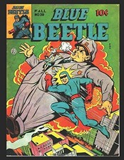 BLUE BEETLE 39: GOLDEN AGE SUPERHERO COMIC 1945 By Kari A Therrian Fox NEW