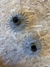 1959 To 1962 Corvette Big Brake Front Hubs And Fans 1959 To 1962 Corvette Big Brake Front Hubs And Fans