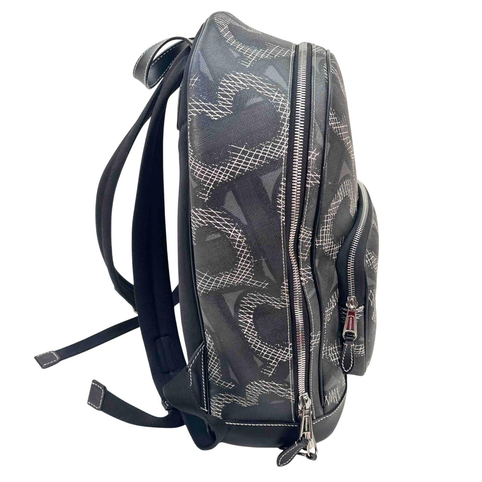 Authentic Burberry TB Monogram Backpack - Designe… - image 3