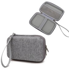 Travel Storage Bag Carrying Case Box for OM 5/6/7 Gimbals Accessories Gray