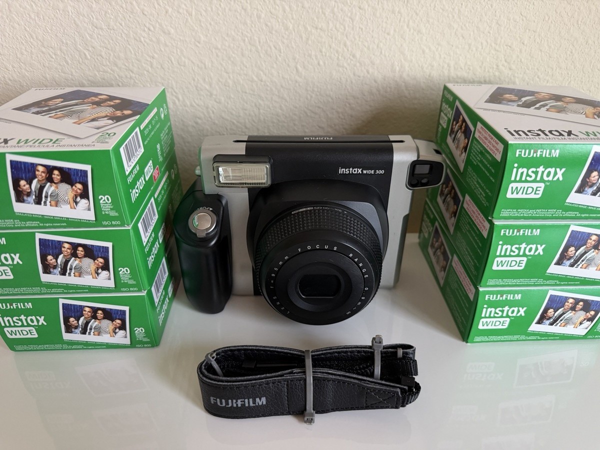 Fujifilm Instax Wide 300 instant camera + 120 film | eBay