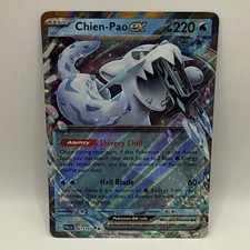 Chien-Pao EX 061/193 Pokemon Sv02: Paldea Evolved Doppia Rara Carta Holo LP