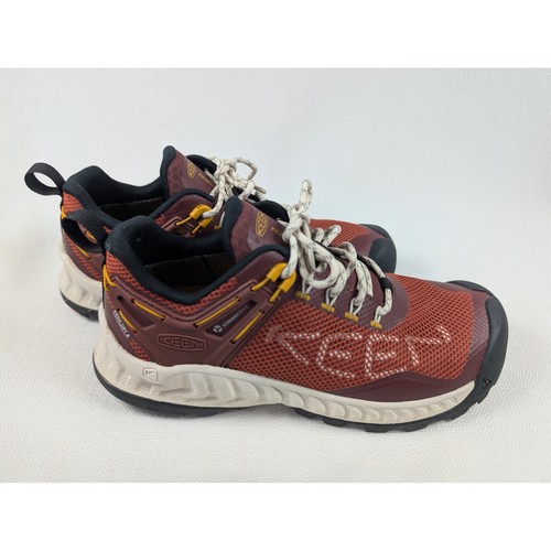 Keen Womens NXIS Evo Waterproof Lace up Sneaker Shoe Sz 7 Baked Clay Hiking - Picture 2 of 9