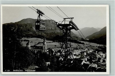 10492354 - Mariazell cable car gondola Bruck an der Mur, district