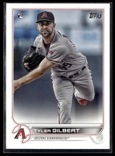 2022 Topps #130 Tyler Gilbert RC Baseball Card 3203Q