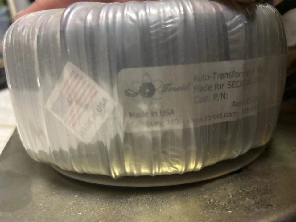 Toroid Corp Auto-Transformer 9057-B SEDECAL USA Multi-Tap 208/220/256V New - Image 2 of 4