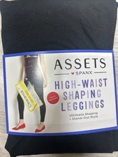 ⚡️Assets By Spanx Womens High-Waist Shaping Leggings Black (small)