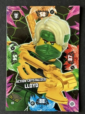 Lego Ninjago TCG Serie 8 #19 Action Crystalized Lloyd