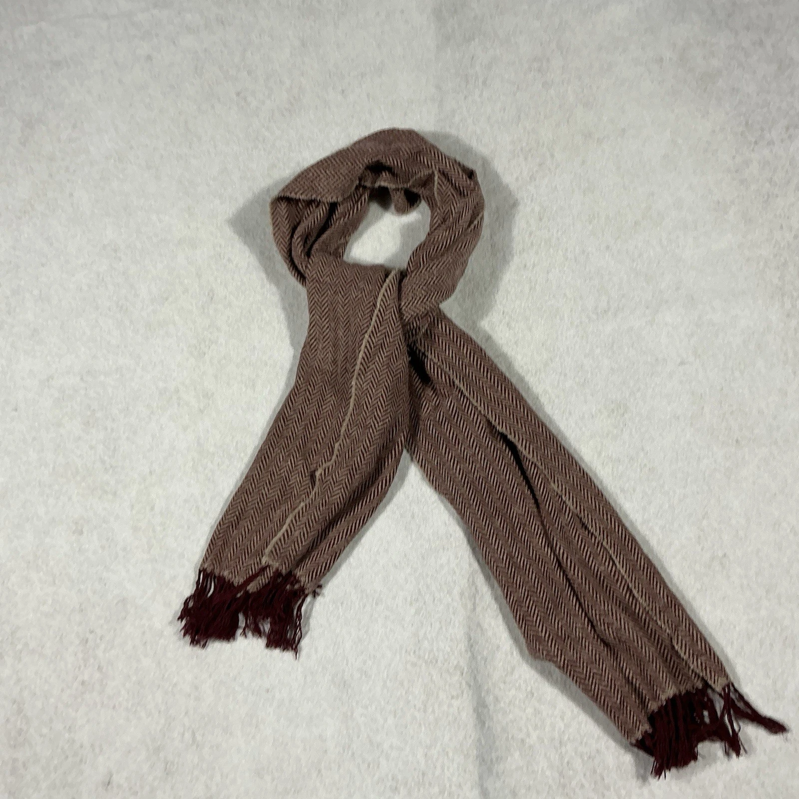 Eileen Fisher multicolor Recycled Cotton Herringbone Scarf