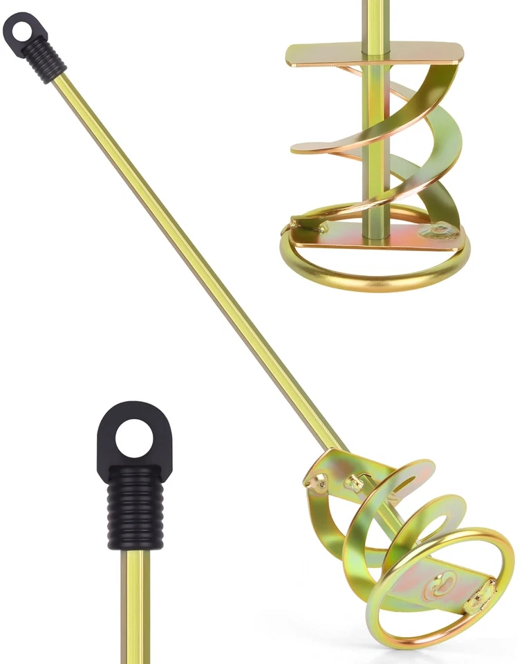 Paint Mixer for Drill, Paint Stirring Drill Attachment for 1-5 Gallon Bucket, Zi