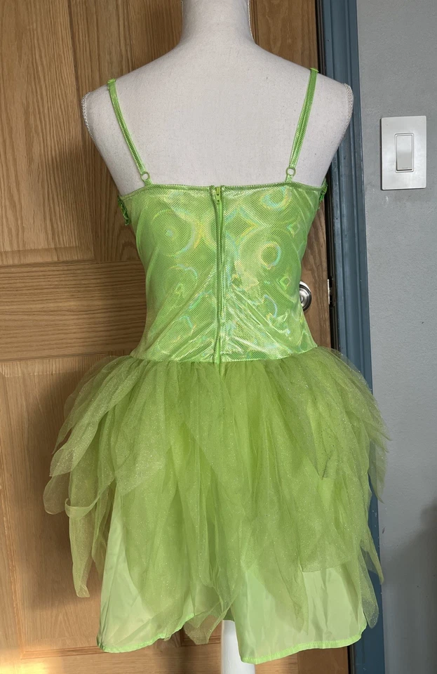 Disfraz de mujer Dreamgirl verde Fairylicious vestido con disfraces mediano Foto 3 de 4