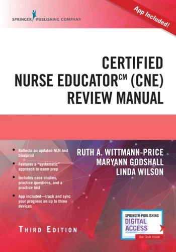 Certified Nurse Educator CNE Review Manual, Third Edition w App P