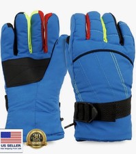 Snow Gloves for Kids 3-6 Boys/ Girls Waterproof Gloves for Winter Cold Weather