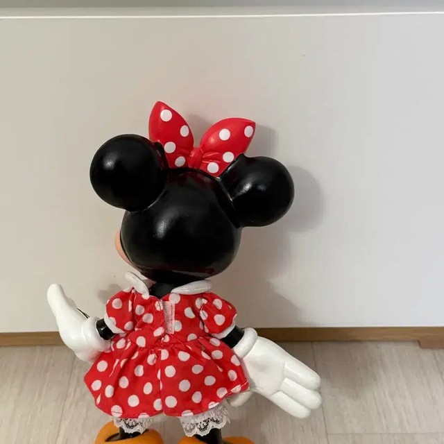 Vintage Minnie Mouse Figurine - Used, Some Damage & Paint Wear